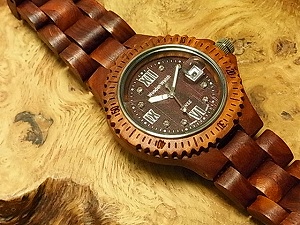 tenswの木製腕時計