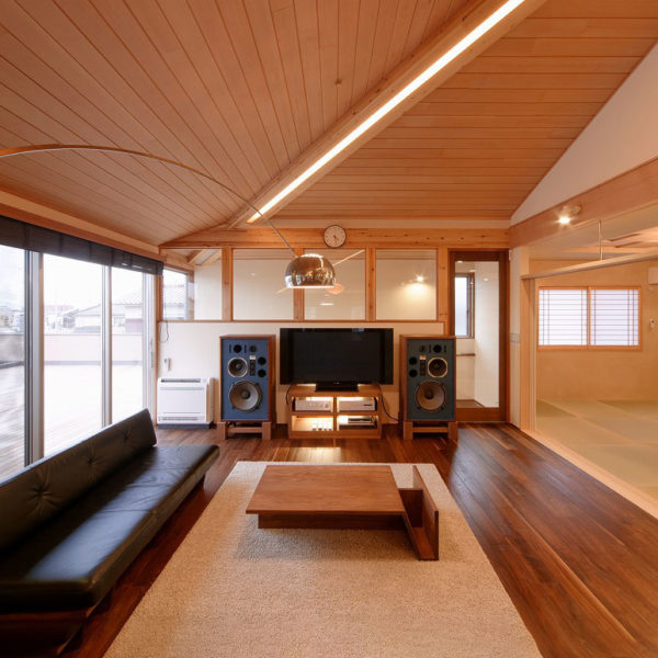 小屋裏エアコンを使用した注文住宅